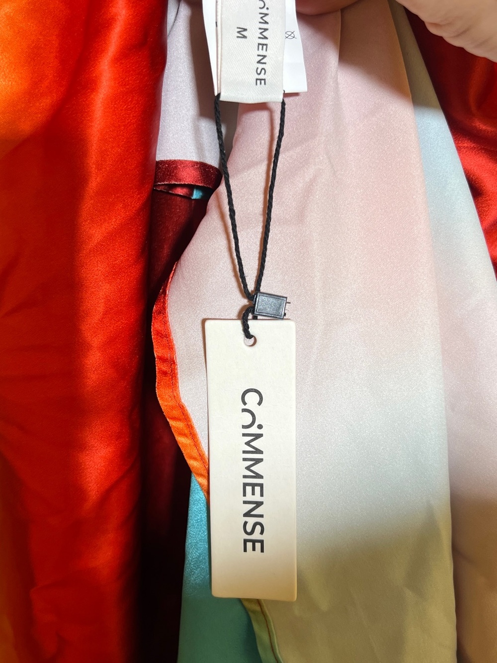 Commense Sunset Ombre Cutout Maxi Dress NWT Size M - Picture 7 of 8
